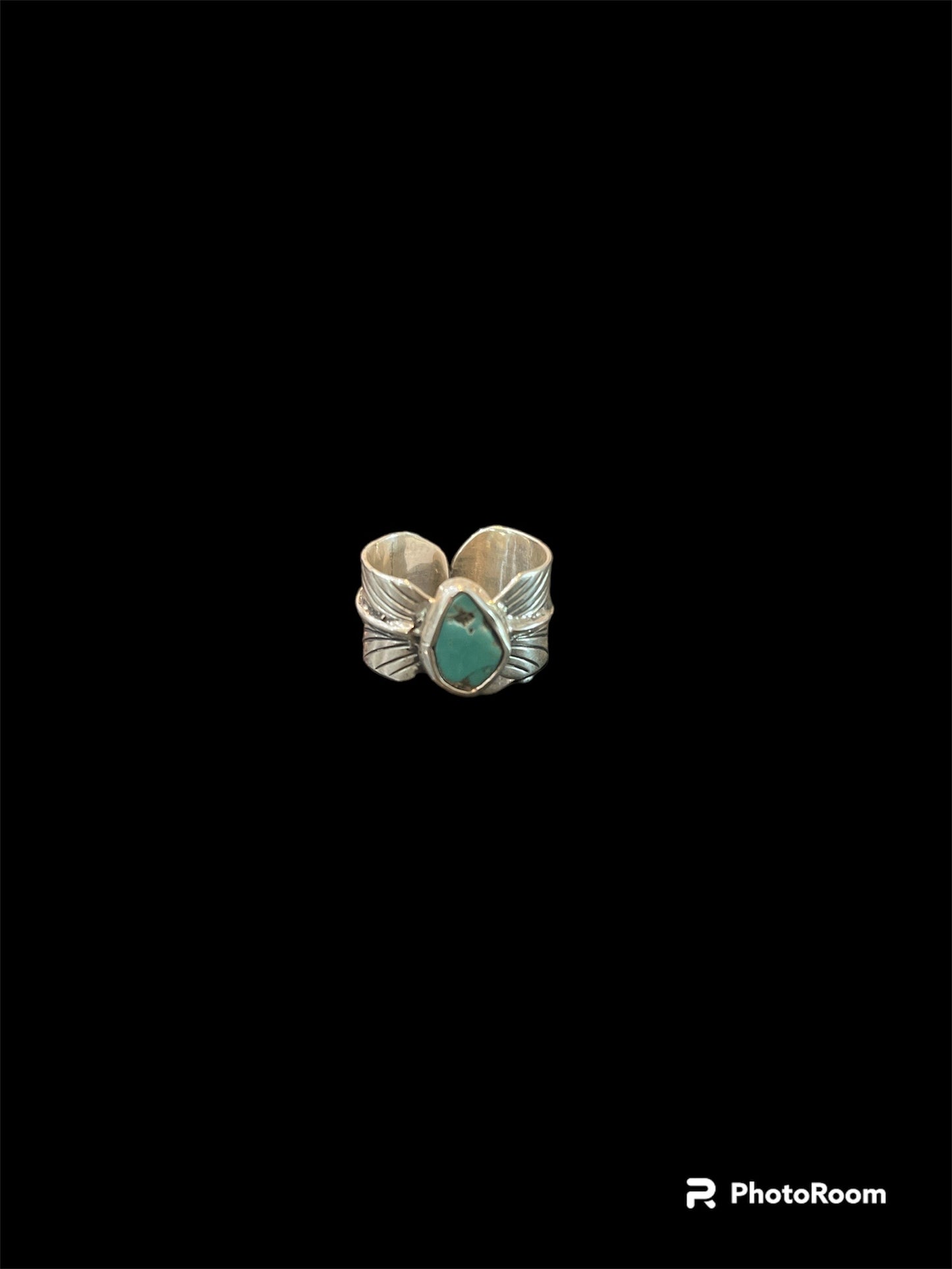 Feathers to a Blue Bird Ring
