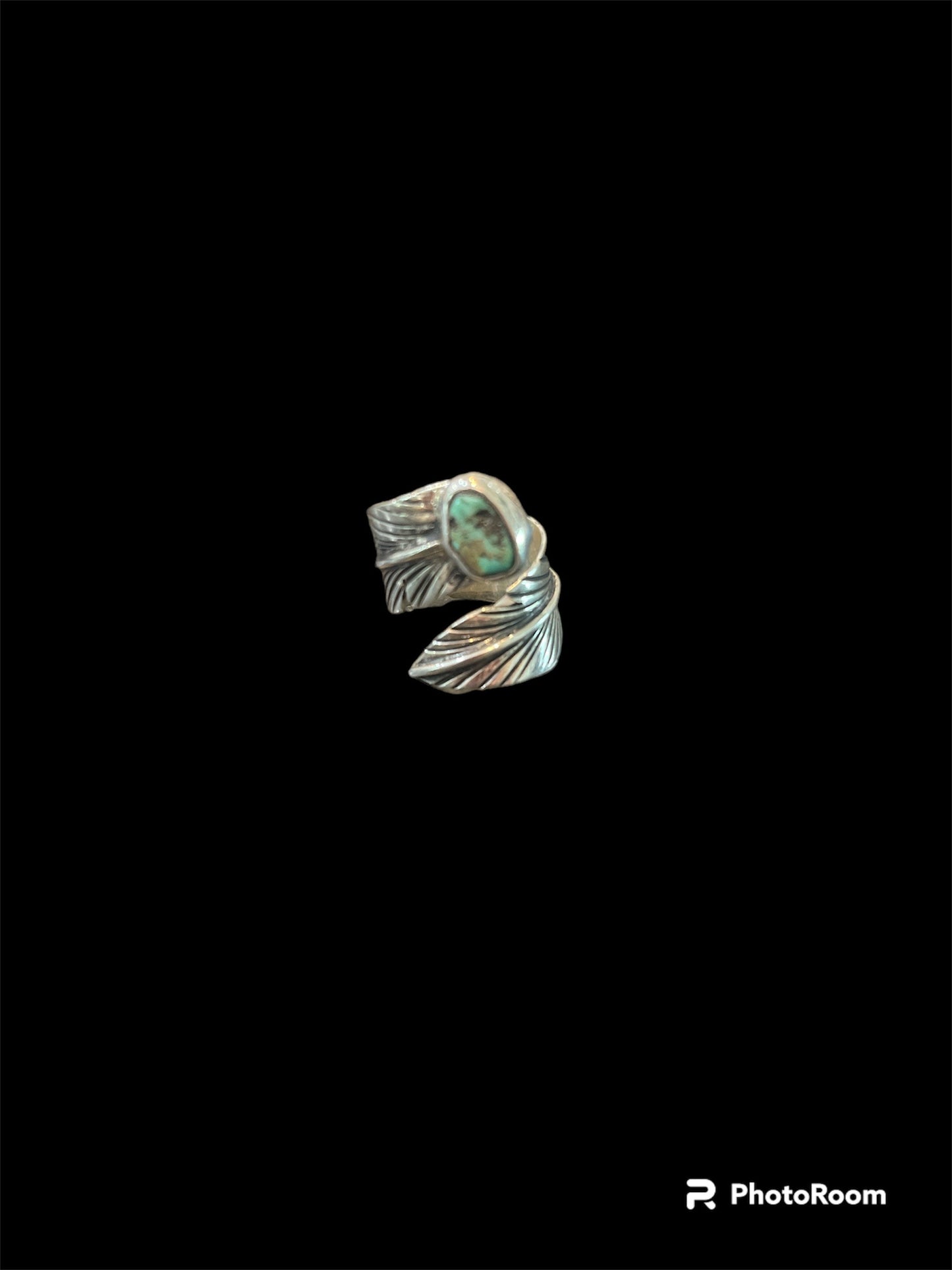 Feathers to a Blue Bird Ring