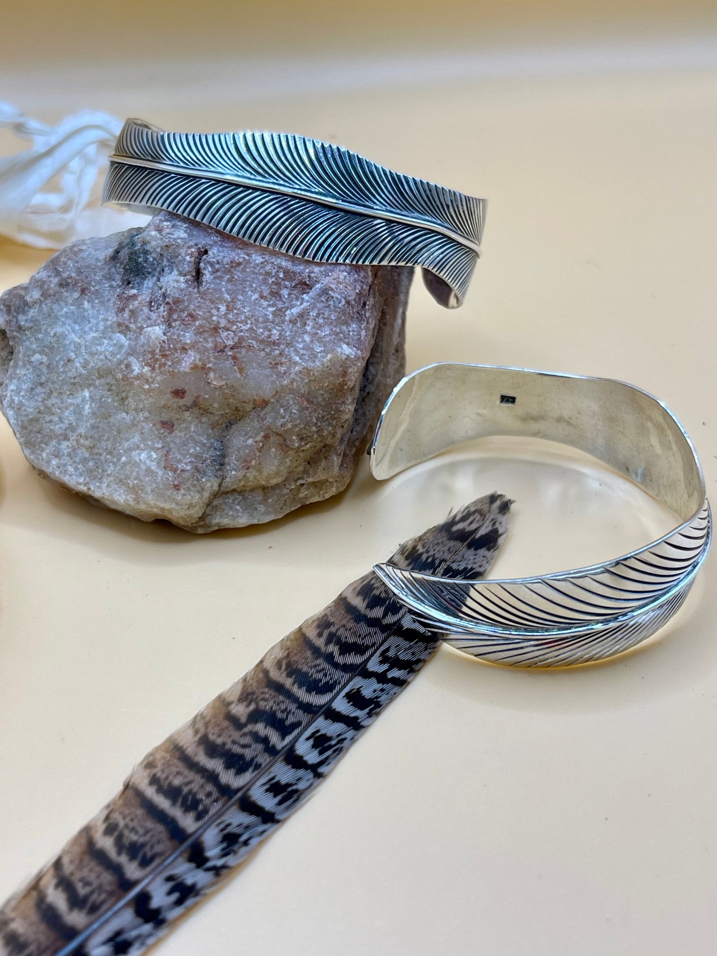 Band of Feathers Cuff