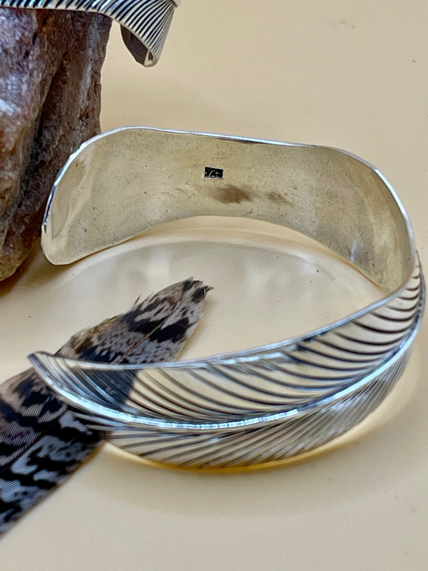 Band of Feathers Cuff