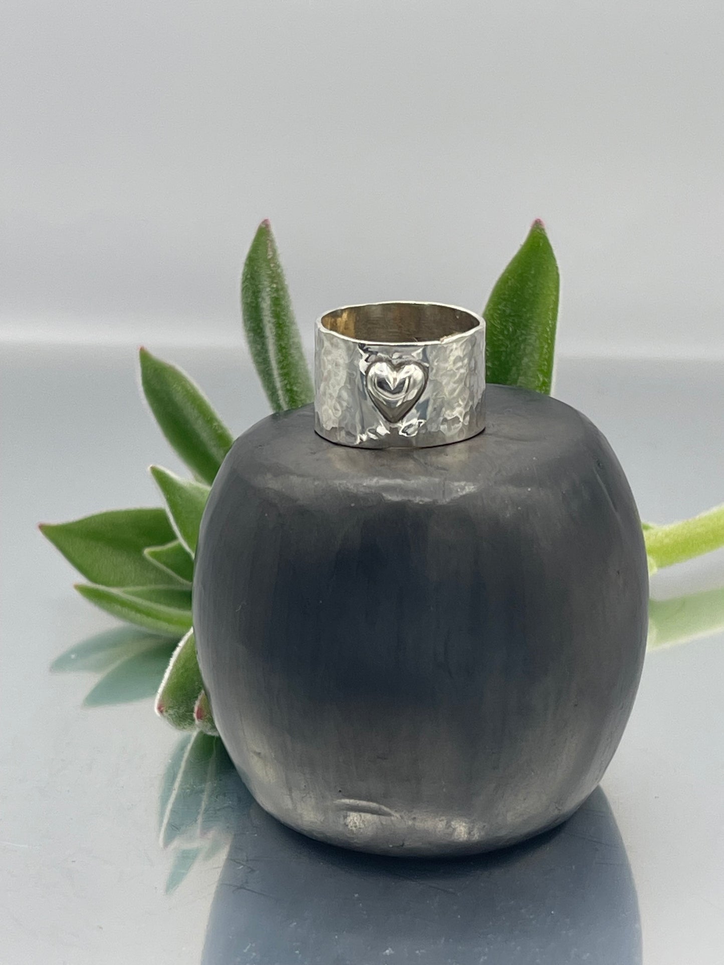 Heart of Silver Ring