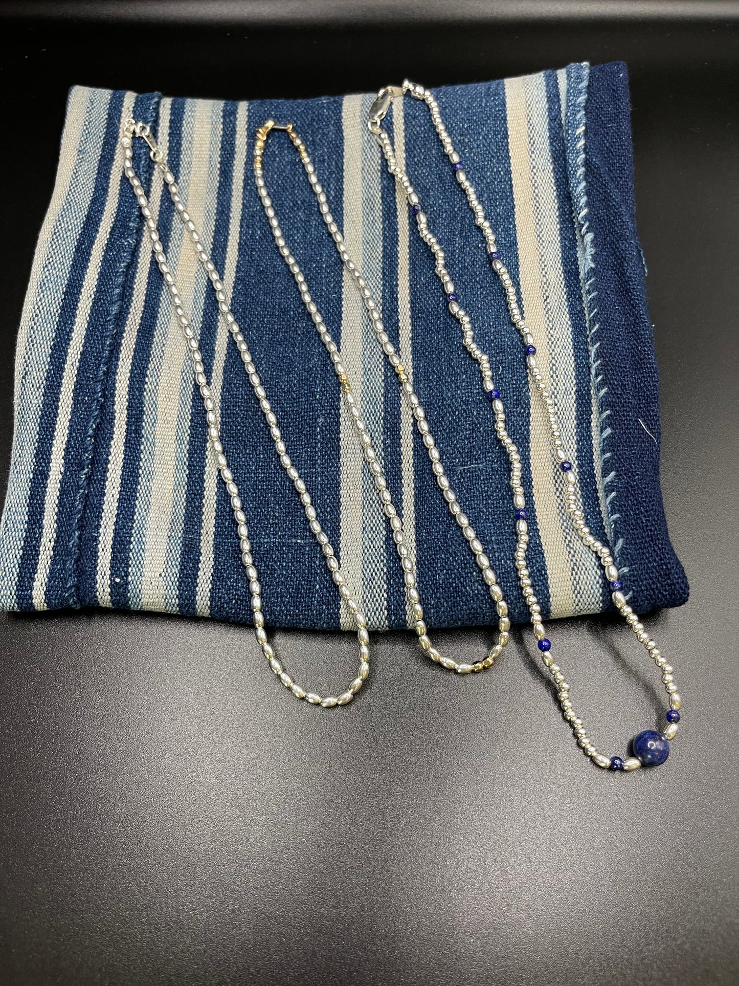 Coa De Plata Arroz Necklace