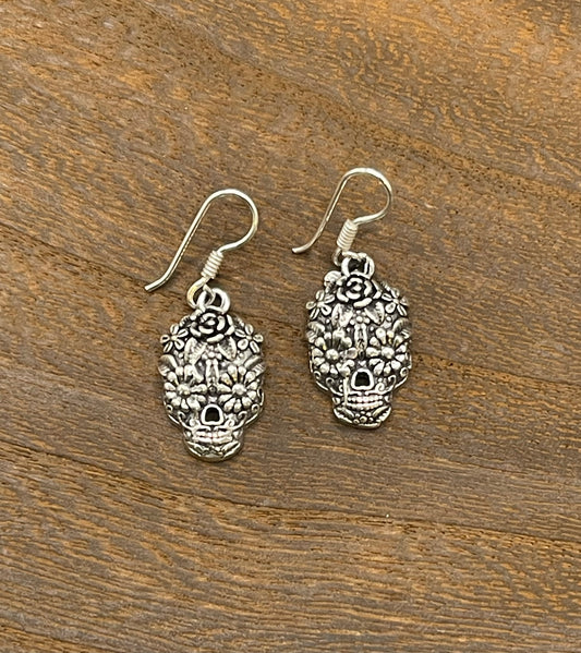 Dia De Los Muertos Dangle Earrings